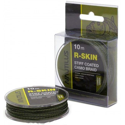 Поводковый материал Nautilus R-Skin 30lb 10м Camou Green