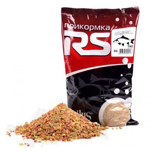 Прикормка рыболовная RUTILUS RS Карп крупный XXL 1 кг