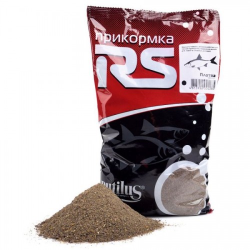 Прикормка рыболовная RUTILUS RS Плотва темная 1 кг
