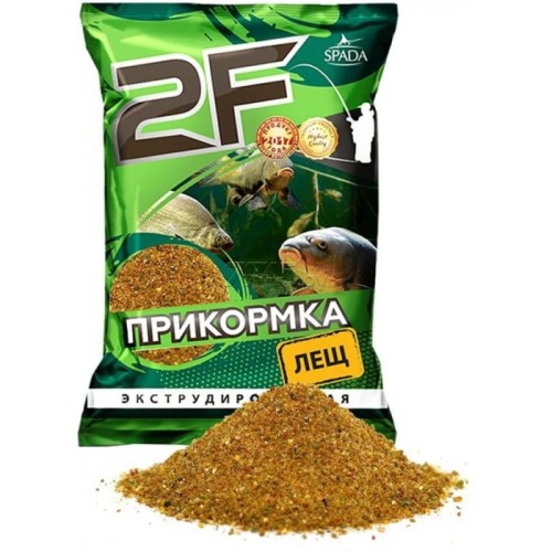Прикормка рыболовная 2F Лещ желтый корица 1 кг