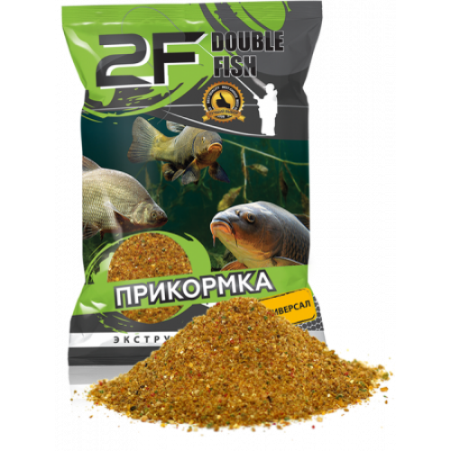 Прикормка рыболовная 2F Универсальная желтая выпечка 1 кг