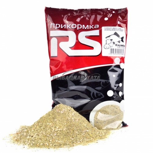 Прикормка рыболовная RUTILUS RS Карась чеснок 1 кг