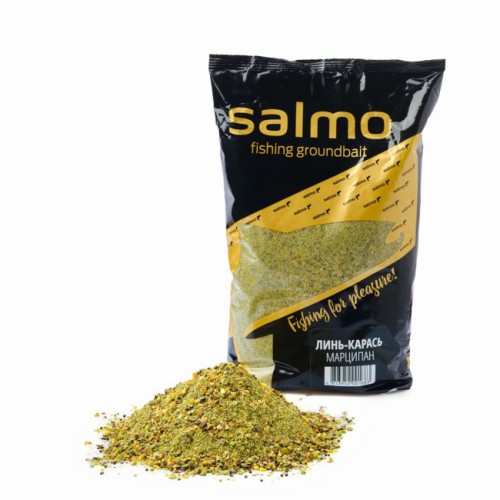 Прикормка рыболовная SALMO Линь-карась марципан 1 кг
