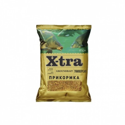 Прикормка рыболовная X-tra Универсальная конопля 750 г
