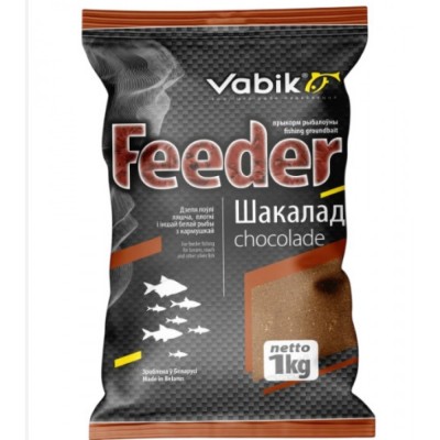 Прикормка Vabik FEEDER Шоколад 1кг