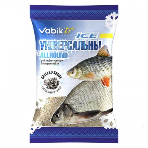 Прикормка Vabik ICE Универсальная Жареные Семечки 750г