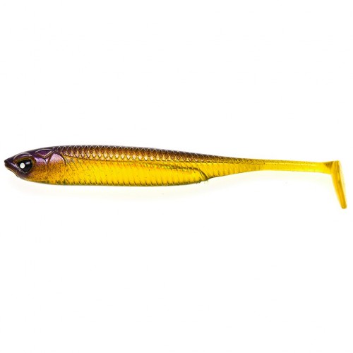 Силиконовая приманка LUCKY JOHN Pro Series 3D MAKORA SHAD TAIL 4" цвет 004, 6 шт