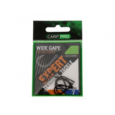 Крючки Карповые CARP PRO Wide Gape № 8 тефлонове покриття