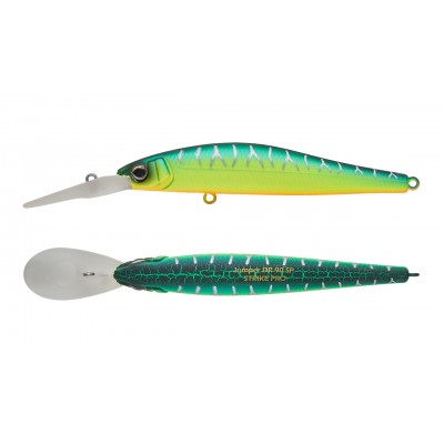 Воблер Минноу Strike Pro Jumper DR 90SP, 90 мм, 11 гр, Загл. 1,5м.-3,0м., Нейтральный, цвет: 022PPP-713 Redhead Silver, (EG-192BL-SP#A223S-RP)