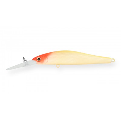 Воблер Минноу Strike Pro Jumper DR 90SP, 90 мм, 11 гр, Загл. 1,5м.-3,0м., Нейтральный, цвет: A116L Fluo Clown, светящийся, (EG-192BL-SP#A116L)