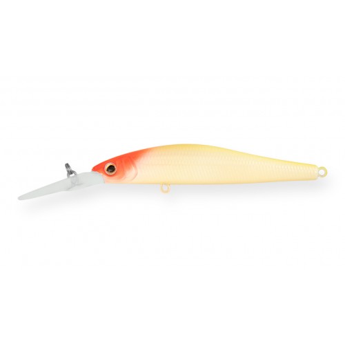 Воблер Минноу Strike Pro Jumper DR 90SP, 90 мм, 11 гр, Загл. 1,5м.-3,0м., Нейтральный, цвет: A116L Fluo Clown, светящийся, (EG-192BL-SP#A116L)