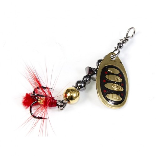 Блесна вращающаяся Lucky John BONNIE BLADE №1, вес 3.5 г, #001