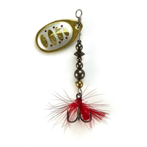 Блесна вращающаяся Lucky John BONNIE BLADE №2, вес 4.3 г, #002