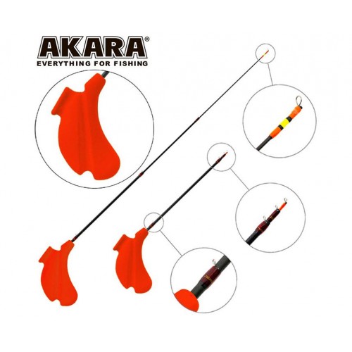 Удочка зимняя Akara Lucky Punch HLTC-3 Red (1,5-7гр)