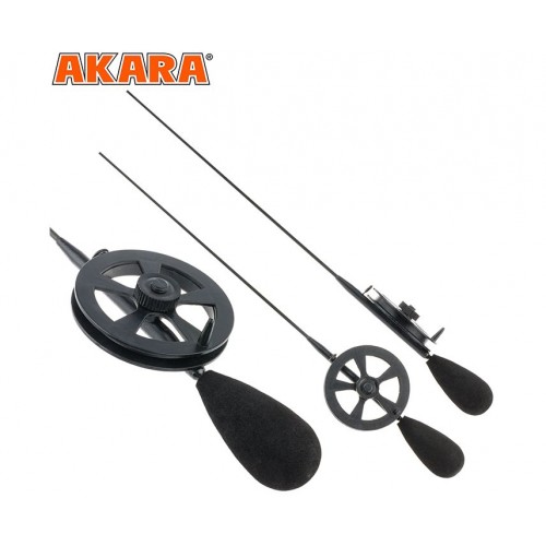 Удочка зимняя Akara Ledeer N под кивок, с катушкой