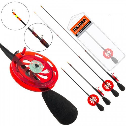 Зимняя удочка Akara Ledeer N HFT-3N, 55см, 3 секции (3-15гр)