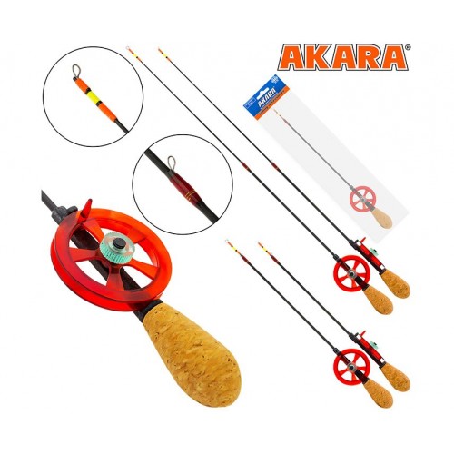Удочка зимняя Akara Leader HFTC-2R (2-8гр)