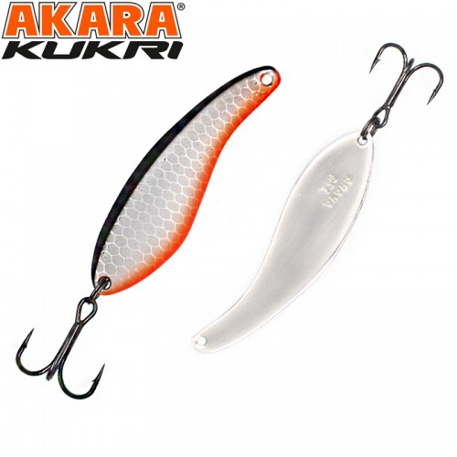 Блесна колеблющаяся Akara Asp Time Kukri 45 6 гр.  2/SIL