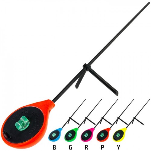 Удочка зимняя Akara Melody RBU (1-7гр) красная