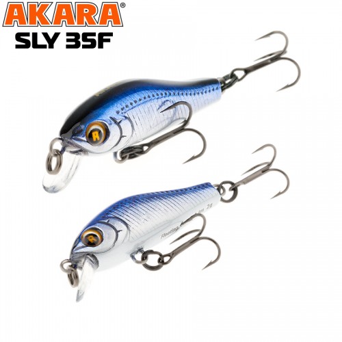 Воблер Akara Sly 35F 2,0 гр. (1/14 oz 1,4 in) A158