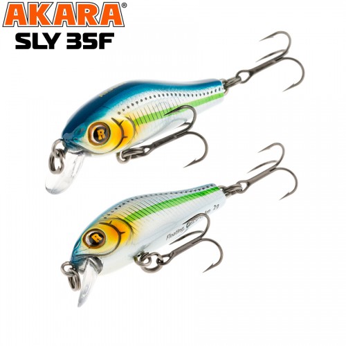 Воблер Akara Sly 35F 2,0 гр. (1/14 oz 1,4 in)   A81