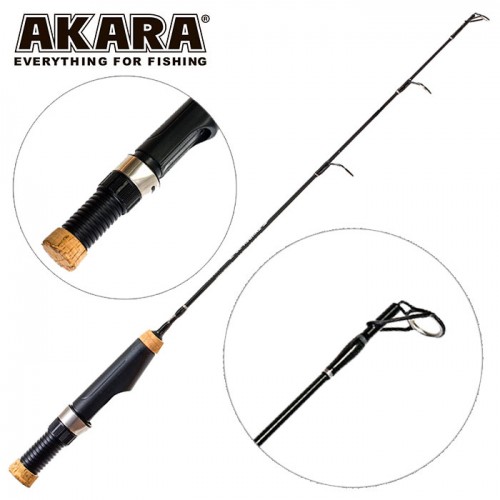 Удочка зимняя Akara Zander Hard 70 см (10-40гр)
