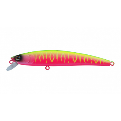 Воблер Минноу Strike Pro Arc Minnow 90SP, 90 мм, 9 гр, Загл. 0,5м.-1,0м., Нейтральный, цвет: A230S Watermelon Mat Tiger, (JL-120-SP#A230S)