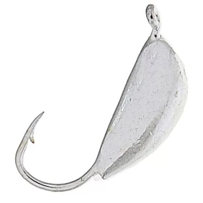 Мормышка с ушком банан серебро 2.0мм 
