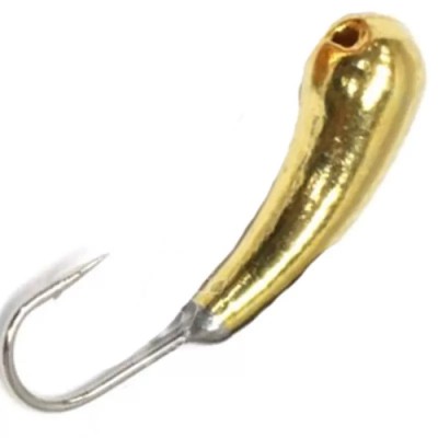 Мормышка с отв. Уралка золото 2.5мм 