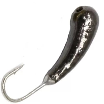 Мормышка с отв. Уралка черная 2.5мм 