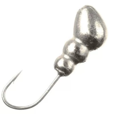 Мормышка с отв. Муравей длинный серебро 2.5мм 