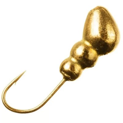 Мормышка с отв. Муравей длинный золото 2.5мм 