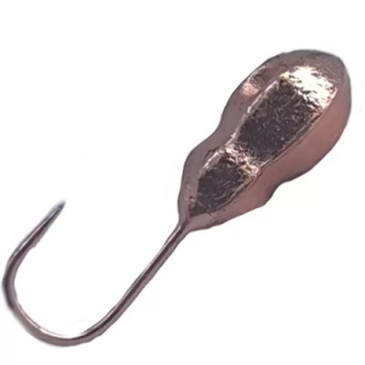 Мормышка с отв. Муравей граненый медь 3.0мм 