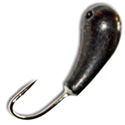 Мормышка с отв. Чесночинка черная 3.0мм 