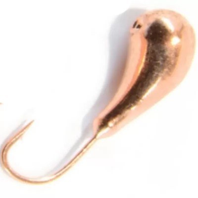 Мормышка с отв. Чесночинка медь 3.0мм 
