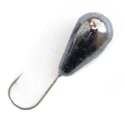 Мормышка с отв. Каблучок  черная 3.0мм 