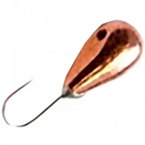 Мормышка с отв. Каблучок  медь 3.0мм