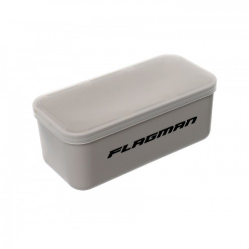 Коробка с крышкой для наживки без отверстий Flagman