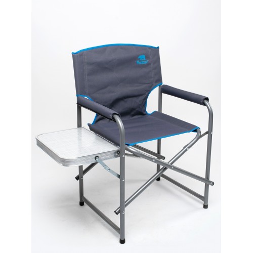 Кресло складное Balmax Комфорт со столиком (сталь)