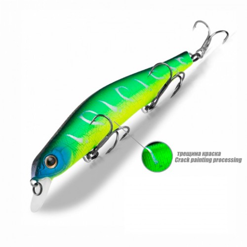 Воблер Bearking Orbit (slicker-110), 110мм, 17g, цв. K (заглуб.0,8 -1,2м)