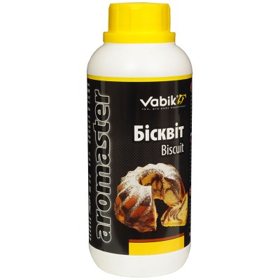 Аттрактант рыболовный Vabik AROMASTER Бисквит 500мл