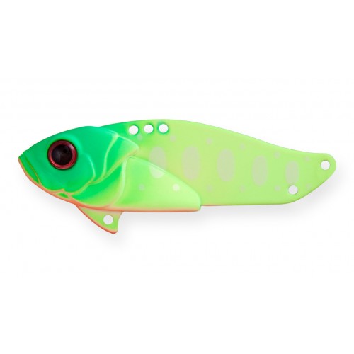 Блесна-Цикада Strike Pro Cyber Vibe 45, 45 мм, 9,1 гр, цвет: Lemon Mat Tiger, (JG-005C#A178S)
