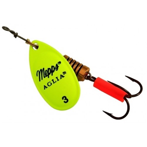Блесна Mepps Aglia Fluo chartreuse 3 6.5гр
