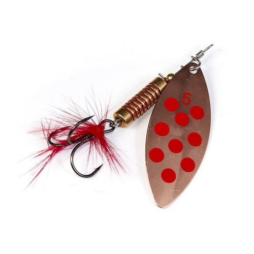 Блесна вращающаяся Lucky John SPIN X LONG №05, вес 12 г г, цвет CR