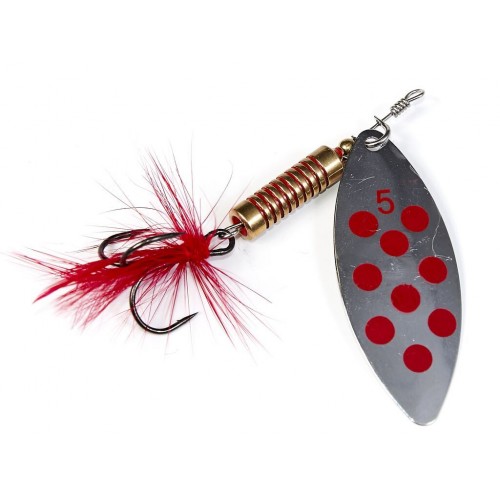 Блесна вращающаяся Lucky John SPIN X LONG №05, вес 12 г г, цвет SR