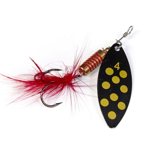 Блесна вращающаяся Lucky John SPIN X LONG №04, вес 9.0 г, цвет BF