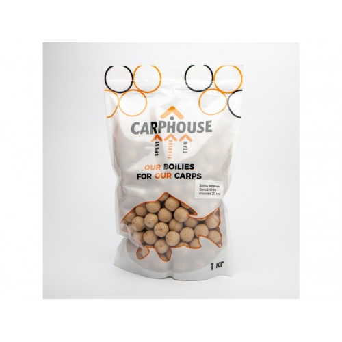 Бойлы варенные Сarphouse "Garlic&White chocolate" (чеснок и белый шололад) 20 мм