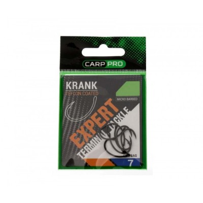 Крючки Карповые CARP PRO Krank № 8 тефлоновое покрытие