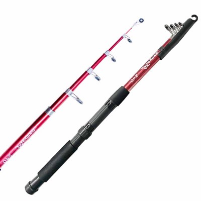 Удилище телескопическое 2.1м, стекловолокно, 40-80 г
