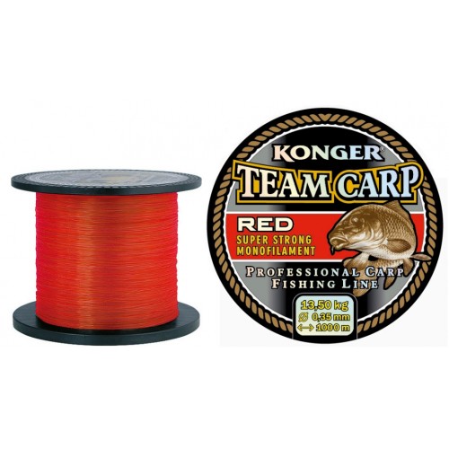 Леска KONGER TEAM CARP RED 1000м 0.35мм
